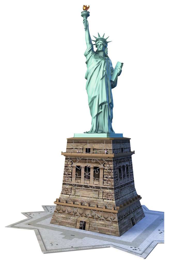 פאזל 3D - פסל החירות - 108 חלקים