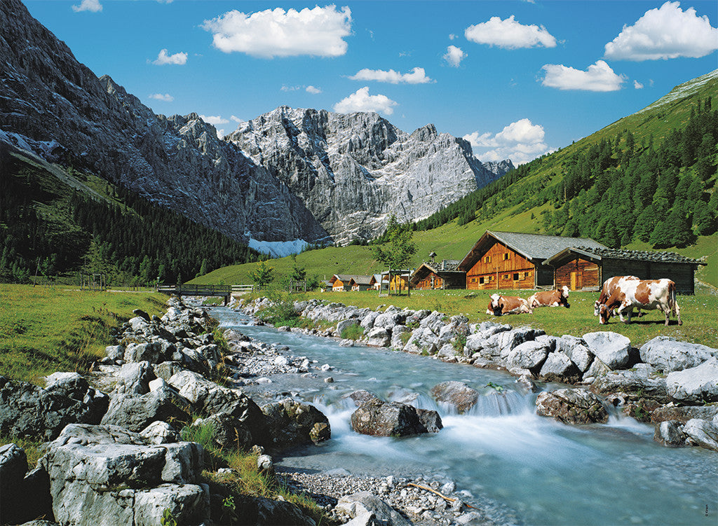 פאזל 300 חל' - נוף הררי באוסטריה