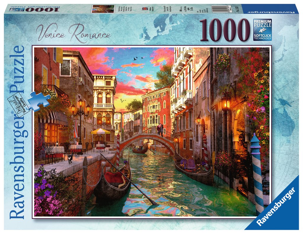 פאזל 1000 חל' - ונציה הרומנטית