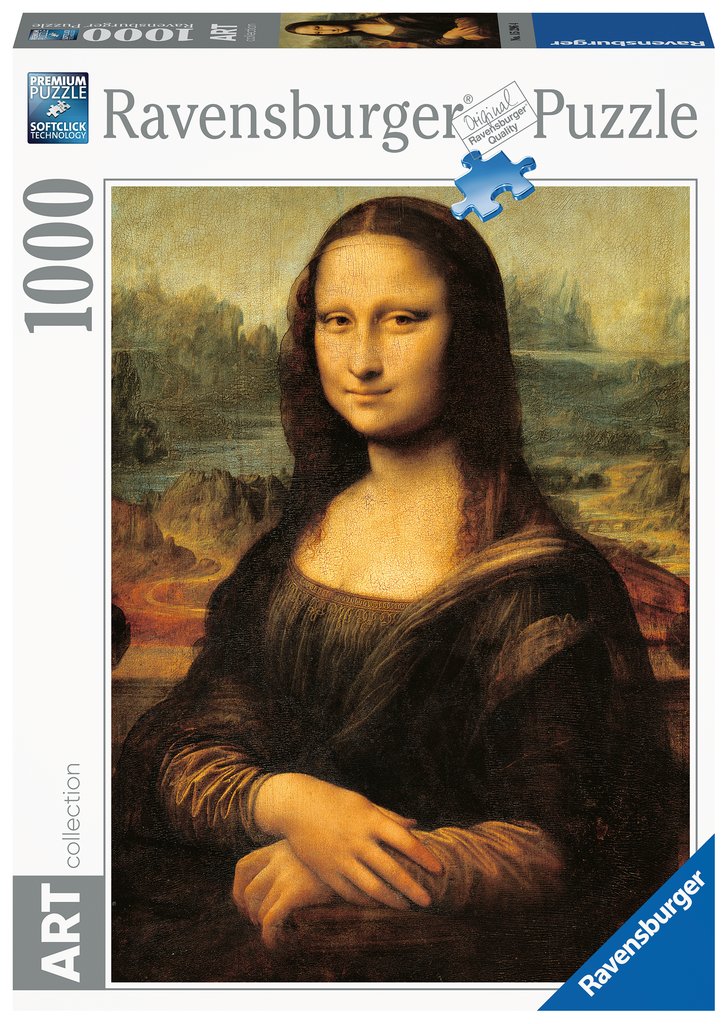 לאונרדו דה וינצ'י: המונה ליזה - פאזל 1000 חלקים