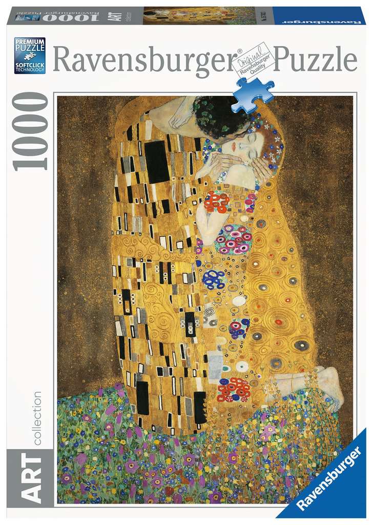 גוסטב קלימט: הנשיקה - פאזל 1000 חלקים