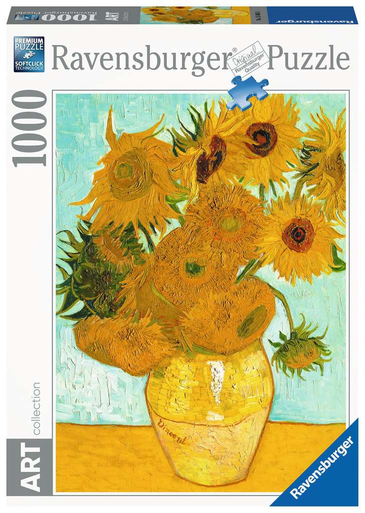 חמניות, ואן גוך, פאזל 1000 חלקים
