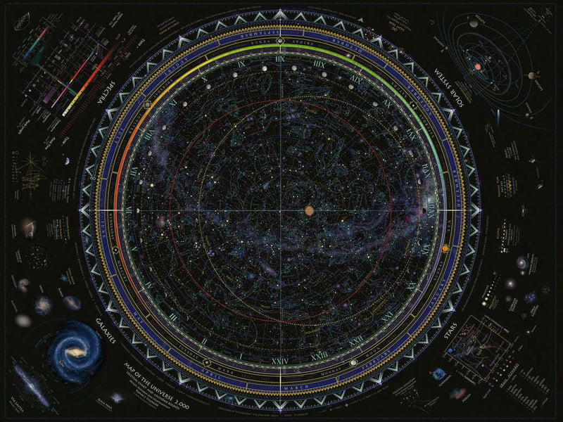 מפת היקום, פאזל 1500 חלקים