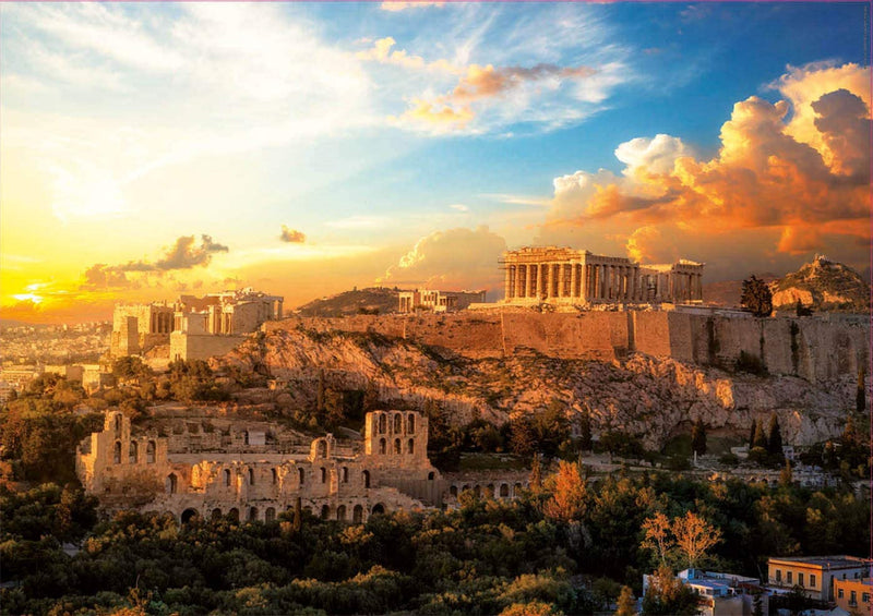 האקרופוליס של אתונה - פאזל 1000 חלקים EDUCA