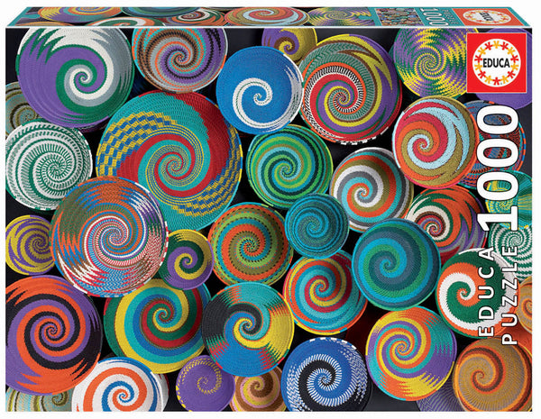 סלים בצבעים - פאזל 1000 חלקים EDUCA