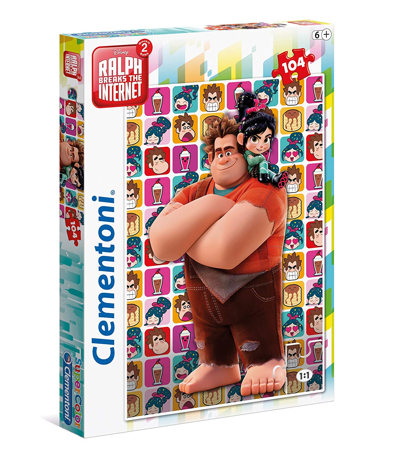 OUTLET ראלף ההורס - פאזל 104 חלקים CLEMENTONI