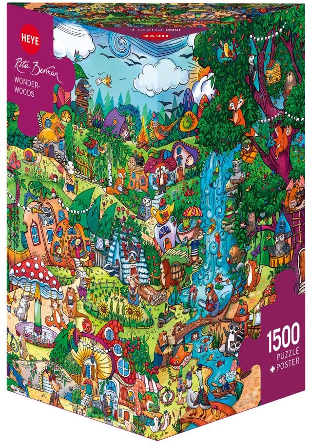 בֶּרמַן: יער הפלאות, פאזל 1500 חלקים