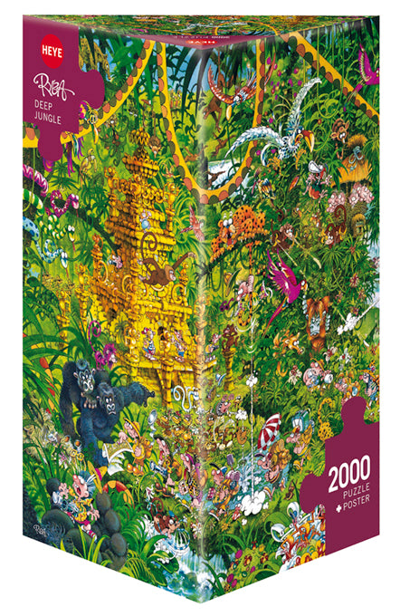 ריבּה: במעבה הג׳ונגל, פאזל 2000 חלקים