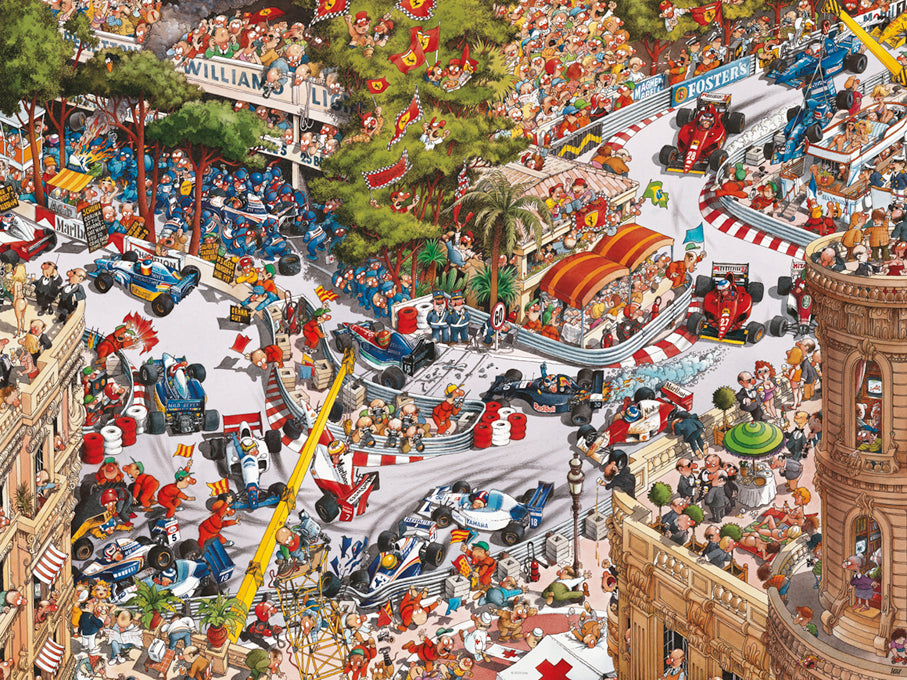 לוּפּ: מרוץ מונקו, פאזל 1500 חלקים
