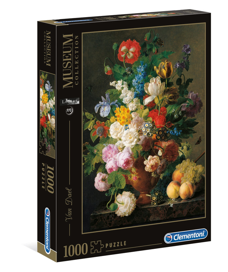 ואן דאל: אגרטל של פרחים - פאזל 1000 חלקים CLEMENTONI