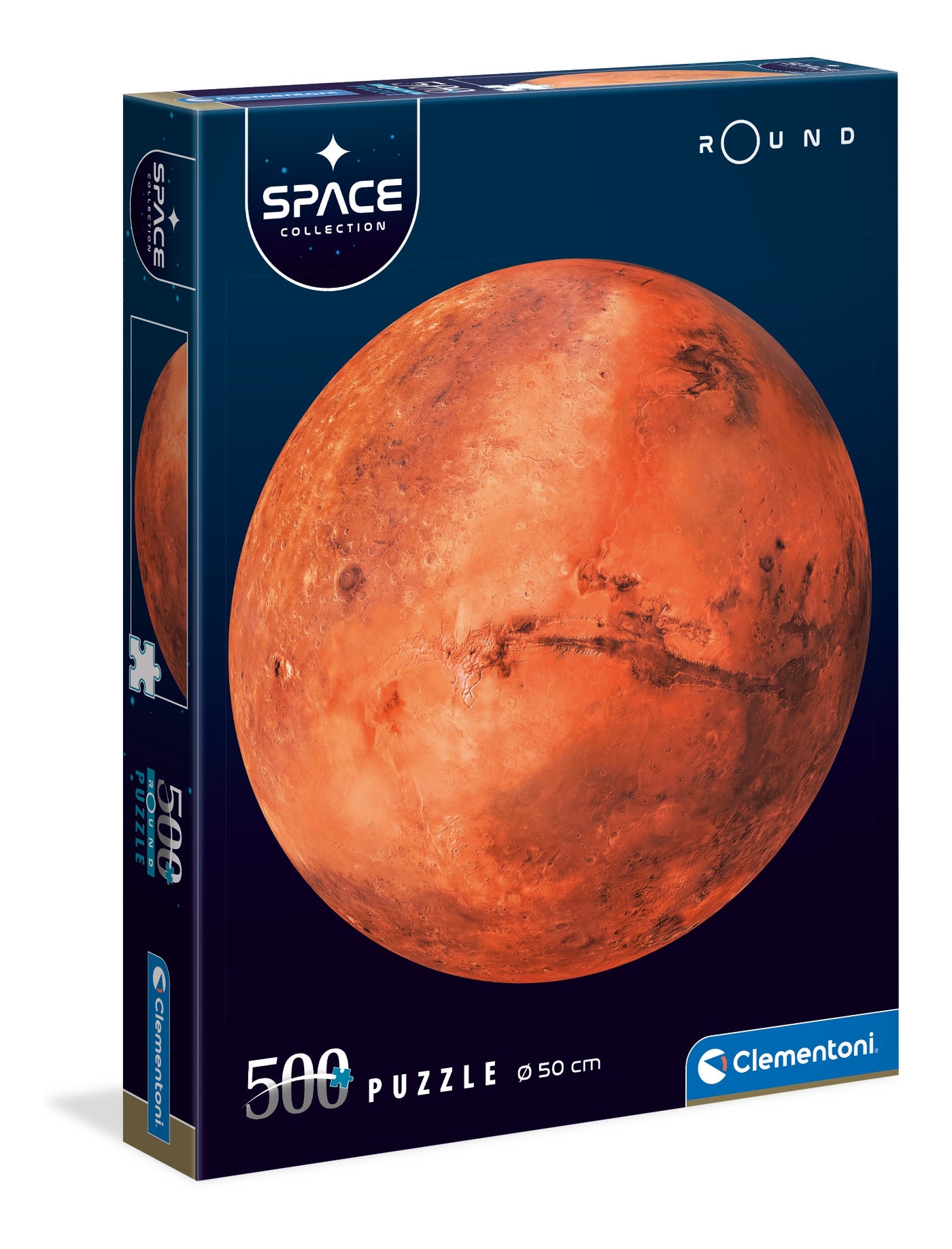 מאדים, סדרת SPACE - פאזל 500 חלקים עגול CLEMENTONI