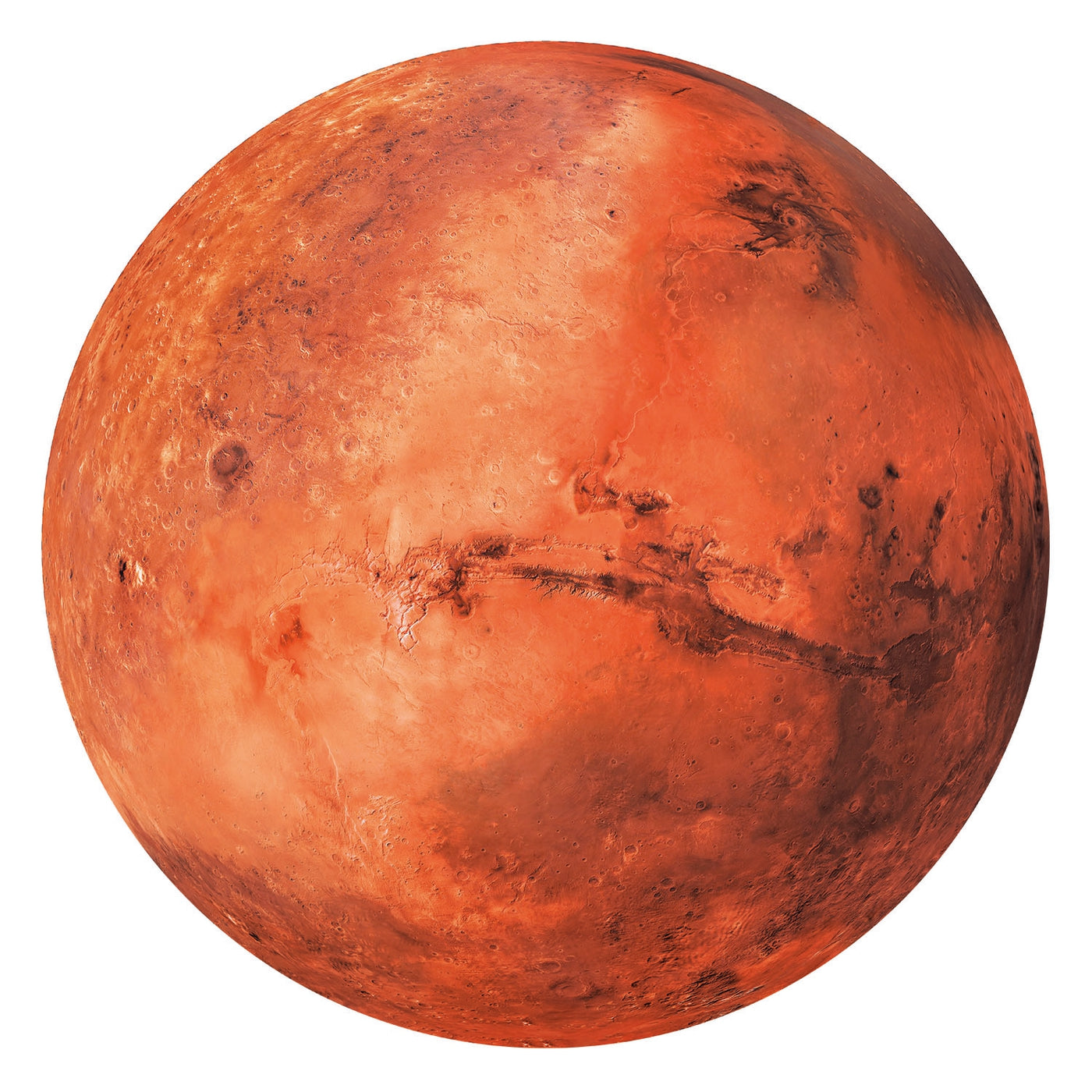 מאדים, סדרת SPACE - פאזל 500 חלקים עגול CLEMENTONI