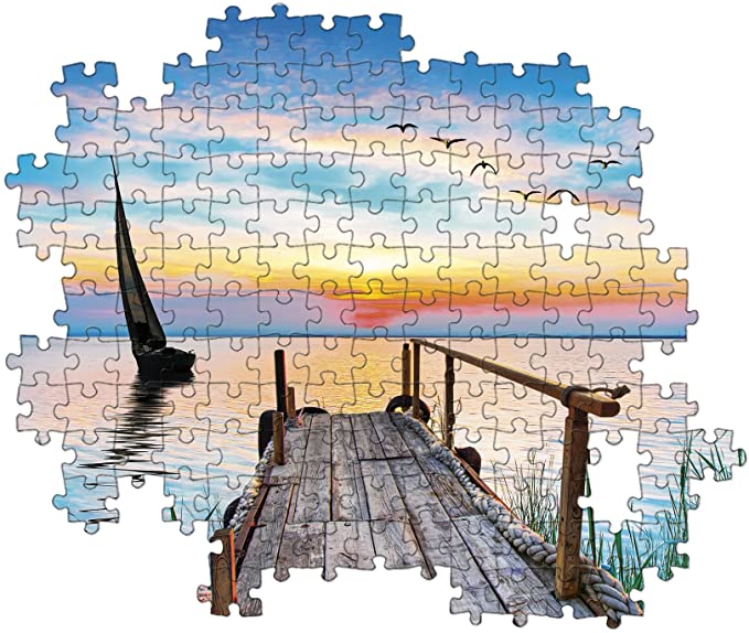 רוח מרחפת על המים, סדרת Peace Puzzle - פאזל 500 חלקים CLEMENTONI