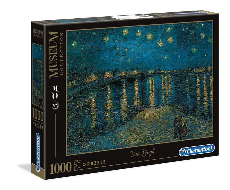 ואן גוך: ליל כוכבים - פאזל 1000 חלקים CLEMENTONI