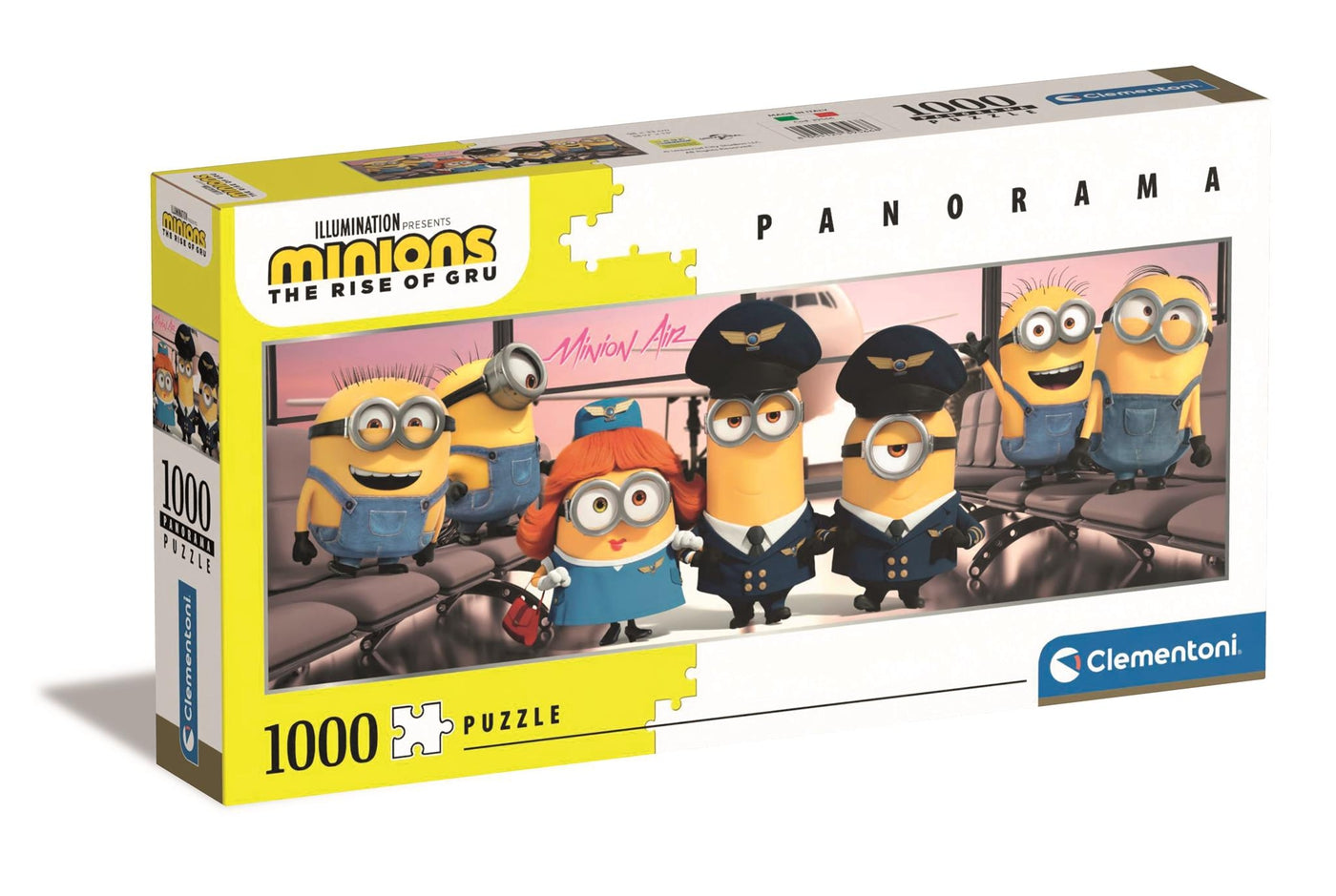 המיניונים, עלייתו של גרו - פאזל 1000 חלקים פנורמי CLEMENTONI