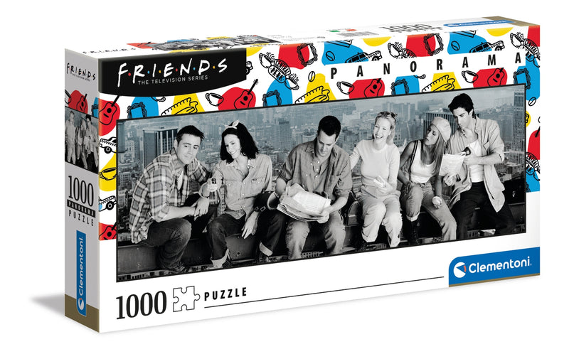 חברים Friends - פאזל 1000 חלקים פנורמי CLEMENTONI