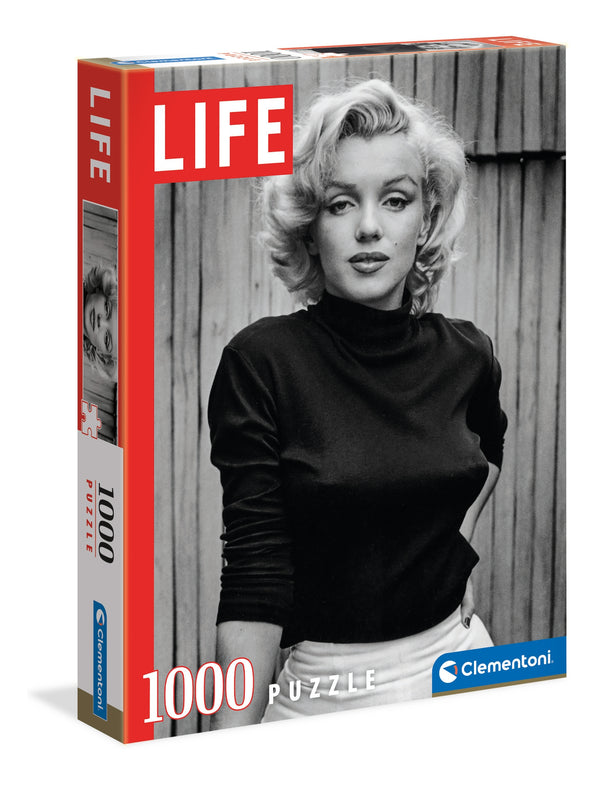 מרלין מונרו, סדרת שערי מגזין LIFE - פאזל 1000 חלקים CLEMENTONI