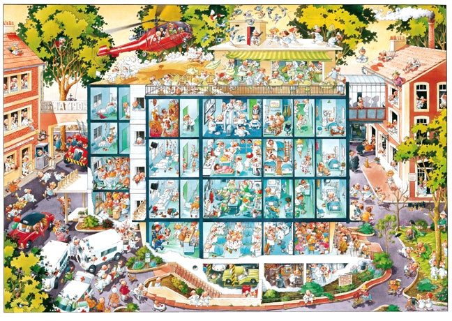 לוּפּ: חדר מיון, פאזל 2000 חלקים