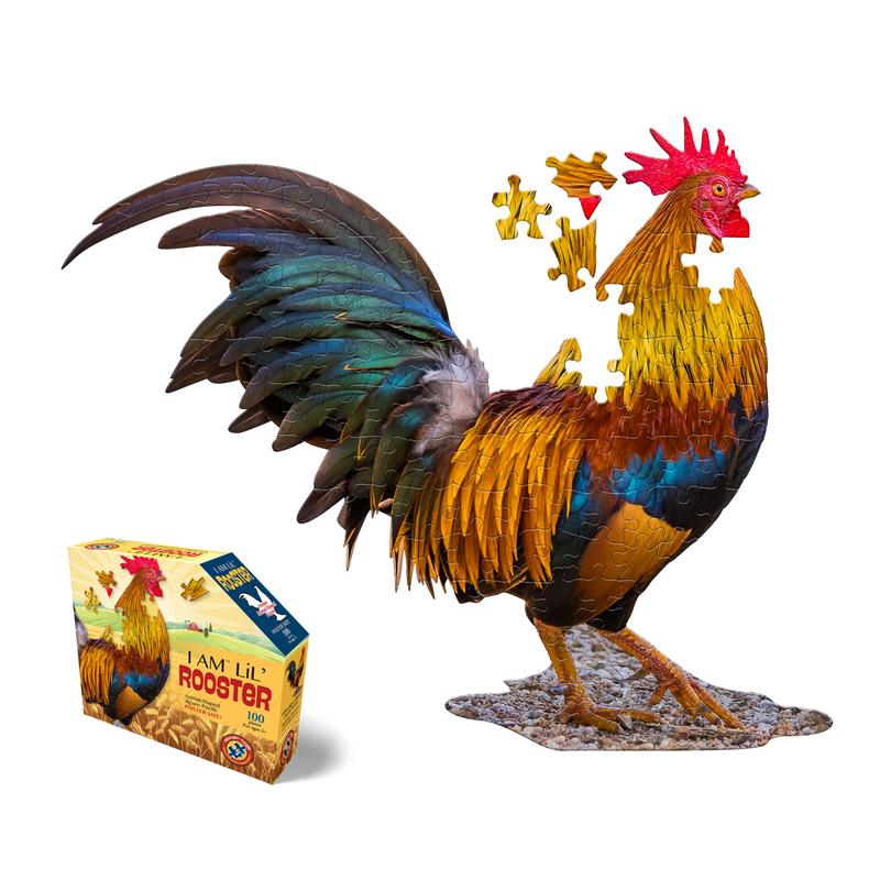 תרנגול צעיר - פאזל צוּרני 100 חלקים