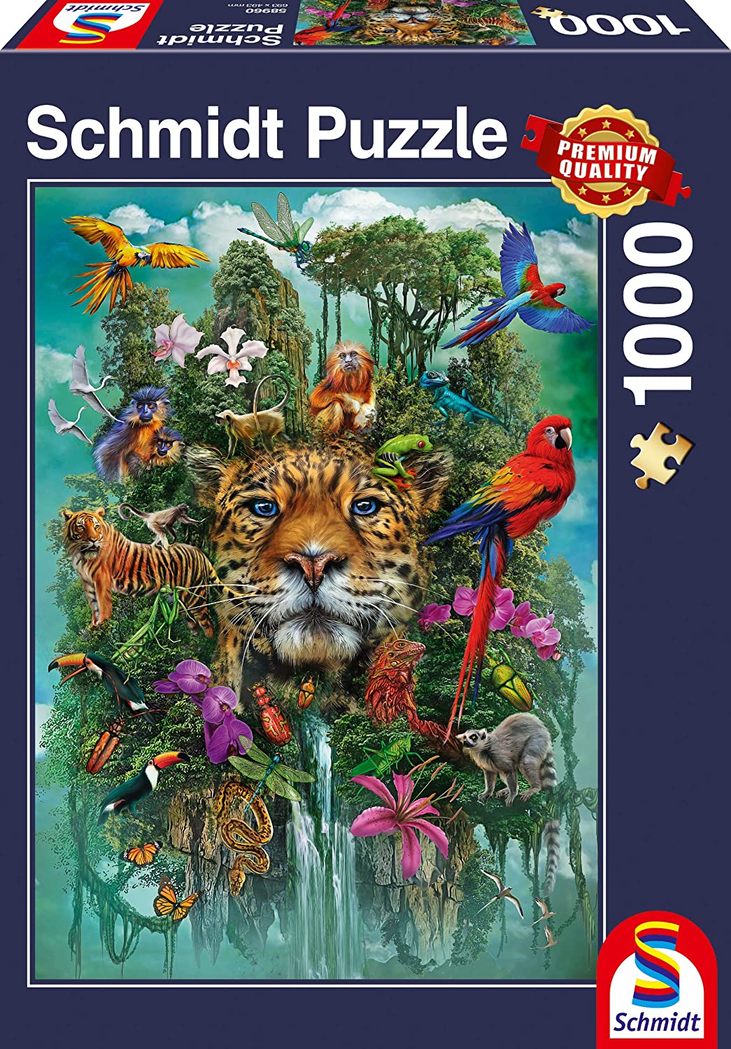 מלך הג'ונגל - פאזל 1000 חלקים