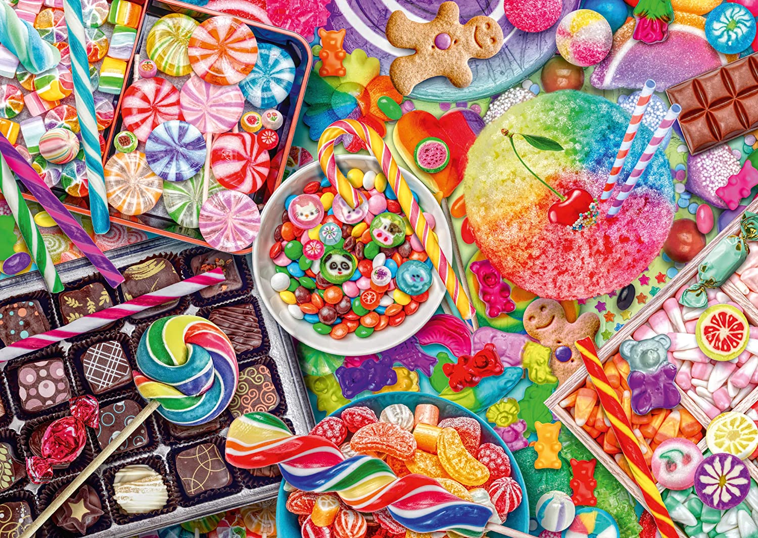 Candylicious! - פאזל 1000 חלקים