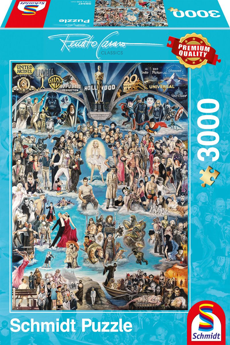 רנאטו קאסארו: Hollywood XXL, פאזל 3000 חלקים