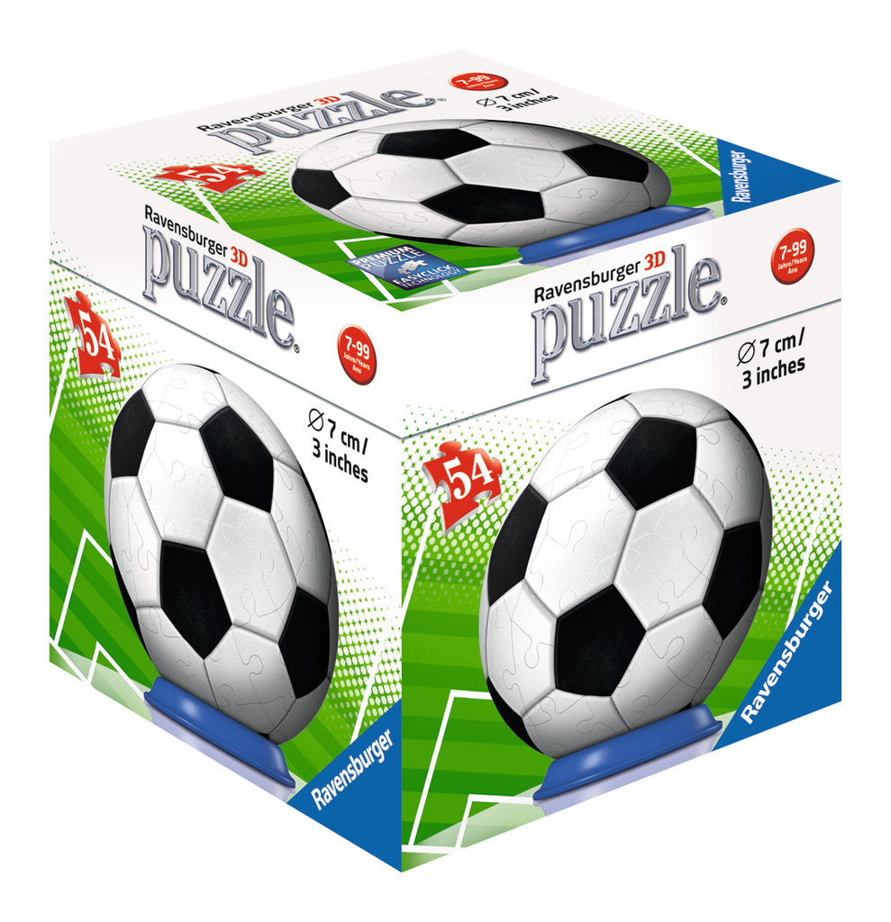 כדורגל "Puzzle Ball" - פאזל תלת מימד כדור 54 חלקים RAVENSBURGER